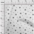 thumbnail image 2 of oneOone Velvet Gray Fabric Artistic Colorful Sewing Craft Projects Fabric Prints By Yard 58 Inch Wide, 2 of 4