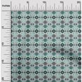 thumbnail image 2 of oneOone Georgette Viscose Light Blue Fabric Asian Kilim Sewing Material Print Fabric By The Yard 42 Inch Wide, 2 of 5
