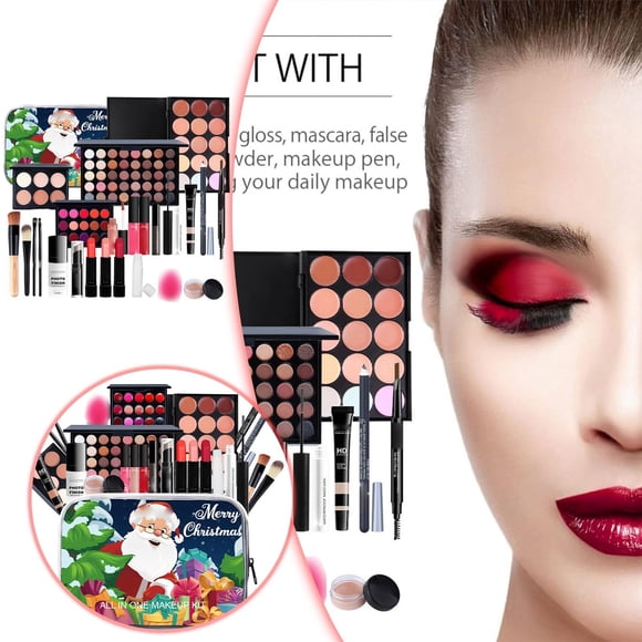 BKER Christmas Cosmetics Set Makeup Stage Girl Holiday Performance Makeup Cosmetics Women Full Makeup Set 50ml