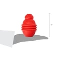 thumbnail image 3 of Vibrant Life Rubber Large, Medium Red Treat Dispenser Dog Toys, 3 of 7