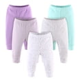 thumbnail image 1 of The Peanutshell Baby Boy or Baby Girl Pants Set, 5 Pack, Pastel, 1 of 5