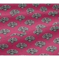 thumbnail image 5 of oneOone Viscose Jersey Fabric Animal Face Block Decor Fabric Printed BTY 60 Inch Wide, 5 of 5