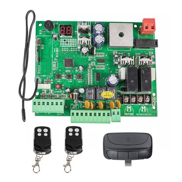 Carte 12V/24V pour Ouvre-Portail à Double Bras Automatique, Panneau de Commande, Système de Centre de Contrôle Intelligent, Remplacer les Accessoires, Durable