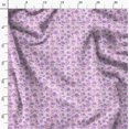 thumbnail image 3 of Soimoi Florals Print,Cotton Poplin, Sewing Fabric Sold by The Yard 42 Inch Wide,Sewing Craft Quilting/Quilt Making Fabric, Lavender, 3 of 5