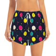 thumbnail image 2 of Sikiie Raquettes de Ping-Pong Colorées pour Femmes Shorts de Sport à Double Couche avec Cordon, Doublés, Poches Shorts de Yoga Gym-TTG, 2 of 7