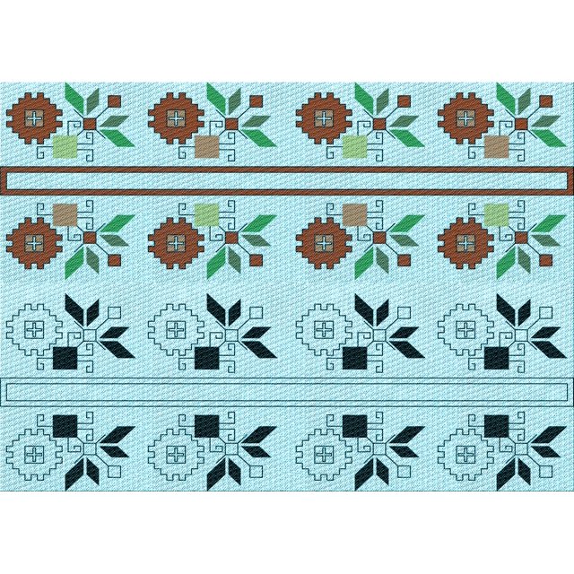 Ahgly Company Machine Washable Indoor Rectangle Transitional Green Area Rugs, 4' x 6'