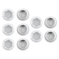 thumbnail image 3 of 10 Pcs Cache-Grille Rond en Métal pour Armoire et Placard Ventilation Maison, 3 of 9