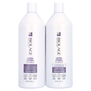 Matrix Biolage Ultra Hydrasource Shampoo and Conditioning Balm 33.8oz.