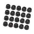 thumbnail image 3 of 20PCS Black Rubber Chair Leg Covers for Furniture Use Protects Floors Anti-slip 0.5 Inch Diameter, 3 of 8