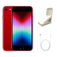 thumbnail image 1 of Remis à Neuf Apple iPhone SE (3e Gén.) A2595 (Déverrouillé Entièrement) 64 Go Rouge (Grade A) avec Boîte-Cadeau, 1 of 4