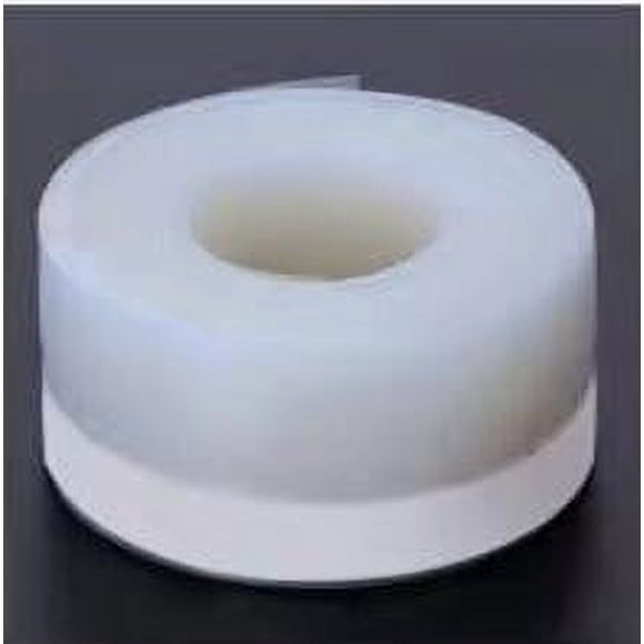 Bande Transparente pour Porte, Fond de Porte de Douche, Ruban d'Étanchéité de Fenêtre Autocollant pour Fond de Porte et Douche