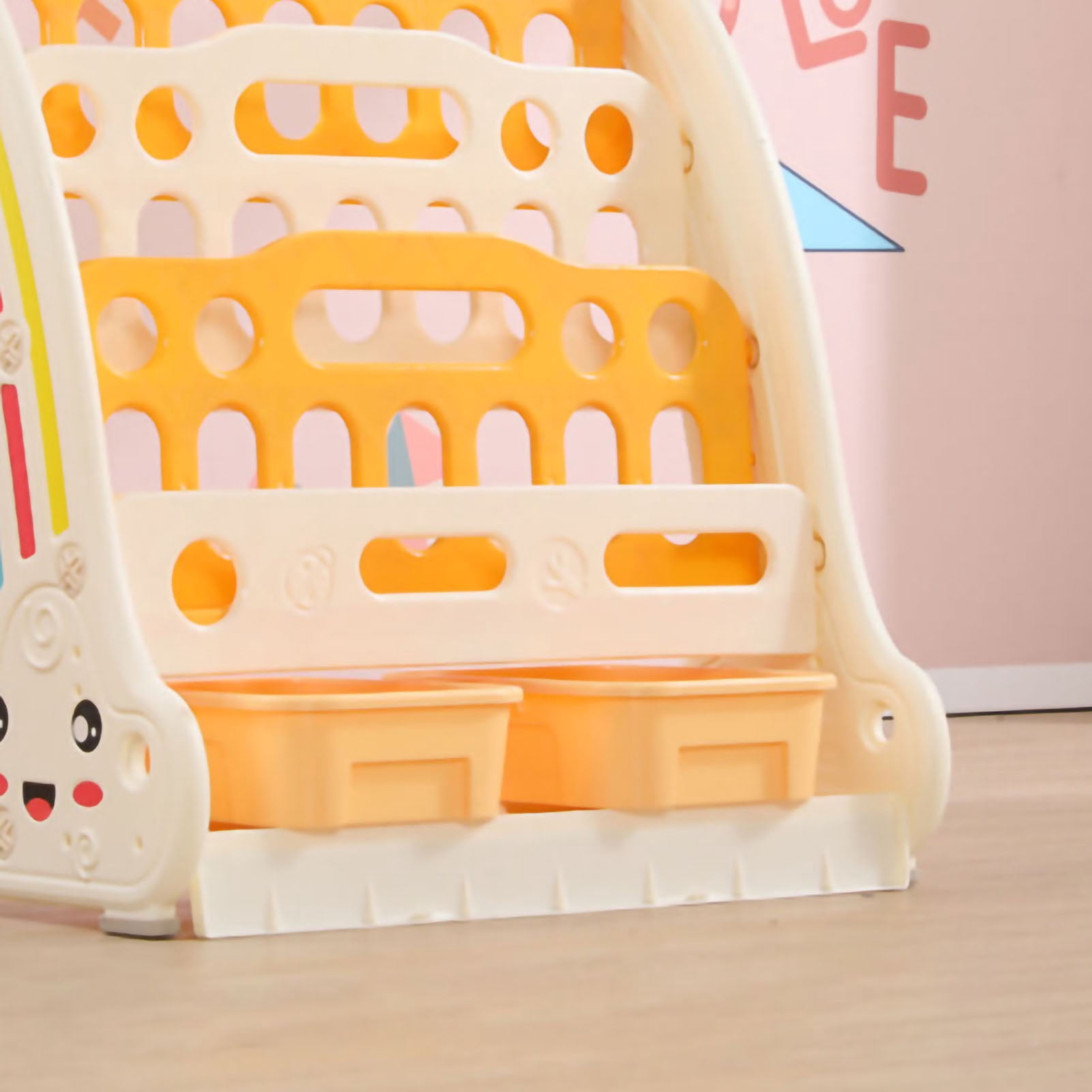 Bibliothèque Simple sur Pied, Bibliothèque pour Enfants, Étagère de Livres d'Images pour Enfants de Maternelle, Étagère de Rangement pour Livres de Maternelle, Design de Classe Mondiale