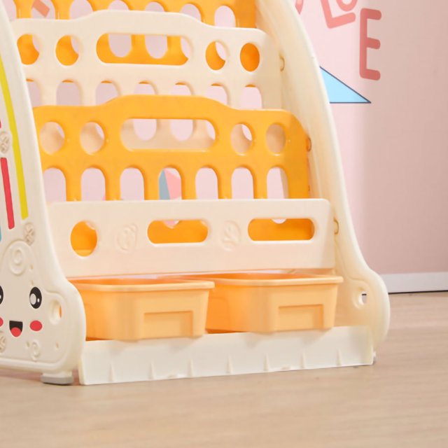 Bibliothèque Simple sur Pied, Bibliothèque pour Enfants, Étagère de Livres d'Images pour Enfants de Maternelle, Étagère de Rangement pour Livres de Maternelle, Design de Classe Mondiale