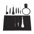 thumbnail image 1 of Brosse de Nettoyage Sonore Multifonctionnelle Réutilisable Aide Sonore Nettoyeur de Fil avec Étui de Rangement Rond en PU, 1 of 8