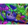thumbnail image 4 of oneOone Rayon Multicolor Fabric Cat Sewing Material Print Fabric By The Yard 56 Inch Wide, 4 of 5