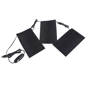 Zerodis Lavable Massage Pad Chauffage Portable Pad, Chauffage Pad, Wear-Resistant, Chauffagepads Chauffage Pads avec fermeture, Pour l'hiver Pour Camping extérieur