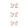 thumbnail image 4 of QualitChoice 1 Paire de Gants de Four en Polyester Mitaines Résistantes à la Chaleur pour Micro-Ondes de Cuisine Rose 3Ensemble, 4 of 6