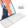 thumbnail image 1 of Foldable BT Keyboard, 3 Fold Pocket Size Portable Mini BT Cordless Keyboard with 140mAh Rechargeable Battery, for , for IOS, for , PC, Tablet, 1 of 7