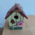 thumbnail image 2 of Boovnll Tool Kit, Wooden Bird House Nesting Box Hanging Bird Nests Home Garden Decoration, Tool Set, Home Essentials, Household Essentials, 2 of 2