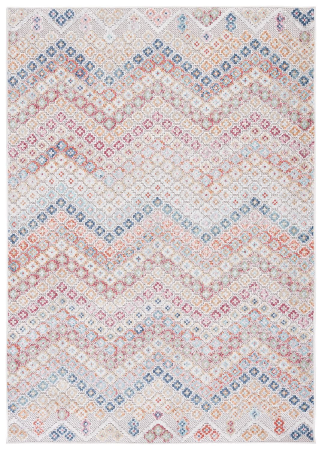 SAFAVIEH Cabana Aurora Floral Indoor/Outdoor Area Rug