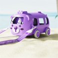 thumbnail image 2 of HAOMONZEN Water Bottle with Cute Cartoon Bus Design Removable Fun Toy Water Bottle with Adjustable Shoulder Strap Is Easy To Carry Suitable for Camping Trips Warehouse Clearance, 2 of 8