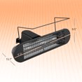thumbnail image 4 of Costway 750W/1500W Wall Mounted Patio Heater w/ Remote Control & Adjustable Angle, 4 of 10