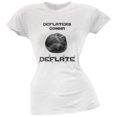 thumbnail image 1 of Deflaters Gonna Deflate T-Shirt Blanc Doux pour Juniors, 1 of 1