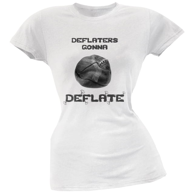 Deflaters Gonna Deflate T-Shirt Blanc Doux pour Juniors
