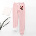 thumbnail image 1 of LSLJS Women's Christmas Santa Claus Print Leggings With Elastic Drawstring Pockets Thick Warm Pants, Womens Work Pants, 1 of 7