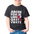 thumbnail image 3 of T-Shirt d'Été pour Enfants à Manches Pétales - Haut Uni à Col Rond - Surpiqûres à Double Aiguille - pour Porter à l'Intérieur/à l'Extérieur, 3 of 3