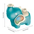 thumbnail image 4 of Elephant Blowing Ball Toy with 2 Gear Speed Elephant Floating Ball Toy Battery Operated Musical Light Blowing Ball Toy Elephant Humidifier Toy for Toddlers, 4 of 8