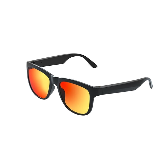 Smart Bluetooth Glasses with Semi-Open Audio, Sunglasses, HD Calls, Bluetooth 5.0, Rechargeable for Driving Outdoor Activities