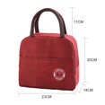 thumbnail image 2 of Lunch Bag Insulated Lunch Box Soft Cooler Cooling Tote for Adult Men Women Kids, 2 of 8