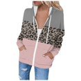 thumbnail image 1 of Chandails à Capuche Zippés pour Femmes Rabais de 50 % en Liquidation Blouse Imprimée Mode Hauts à Manches Longues Chandail Poches à Capuche, 1 of 4