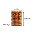 thumbnail image 2 of Vaidha 3cm Christmas Tree L Bauble Hanging Home Party Ornament Decor, 2 of 4