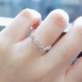 thumbnail image 3 of Anneau d'Ouverture de Vague Réglable Bague pour Ma Fille Hauts et Bas Bague d'Ouverture de Vague Réglable Bagues d'Inspiration pour les Femmes, 3 of 8