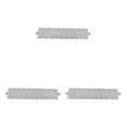 thumbnail image 1 of QualitChoice Simple Embroidery Table Runner White Lace Tablecloth Fabric Dining Tea Exquisite Kitchen Decoration White 35*270 cm 3PCS, 1 of 6