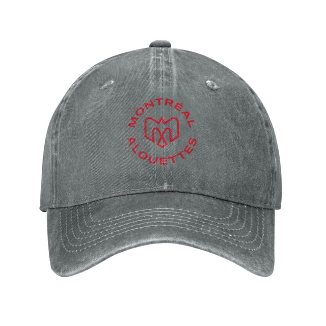 Casquette de Baseball en Coton Lavé des Alouettes de Montréal