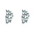 thumbnail image 3 of Transemion Glitter And Exquisite Stickers For Amazing Home Decor With Butterflies Various LK12 green 2Set, 3 of 6