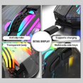 thumbnail image 4 of Save Big! Transparent RGB Gaming Mouse, 5-Gear DPI Adjustment, Wired, Wireless & Bluetooth Connection, for PC & Laptop Gaming, 4 of 6