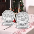 thumbnail image 4 of Qiulaii 16pcs Disposable Party Tableware Set Elegant Silver Design Premium Paper Plates Cups Napkins for Holiday Celebrations Dining Events, 4 of 6
