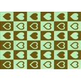 thumbnail image 1 of Ahgly Company Tapis d'Intérieur Rectangulaire Transitionnel Lavable à la Machine, Bronze Foncé Brun, 4 Pieds x 6 Pieds, 1 of 7