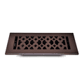 thumbnail image 4 of Registre d'Aération de Plancher en Fonte 3′′ x 10′′ avec Registre – Design Tudor Champignon Fait à la Main, Robuste, Antirouille, Enduit de Poudre et Repeignable – Couvercle CVC Décoratif pour Planchers, Murs et Plafonds – Prima, 4 of 10