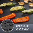 thumbnail image 4 of Doublures de Four Antiadhésives pour le Fond du Four, Tapis de Doublure de Four 4 Pcs Réutilisable Compatible avec Breville Smart Oven Pro BOV845BSS, Tapis de Cuisson Résistant à la Chaleur 13.4 x 10.8 Pouces pour Accessoires de Friteuse à Air Chaud, 4 of 5