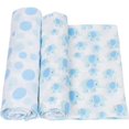 thumbnail image 1 of Miracle Blanket 20544 Couverture d'Emmaillotage pour Bébé Éléphants Roses, 1 of 5