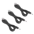 thumbnail image 1 of Câble de Charge, Cordon d'Alimentation USB 24AWG 3pcs Double Couche PVC pour Téléphone, 1 of 8