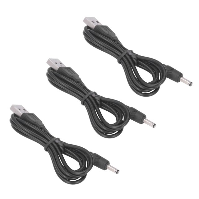 Câble de Charge, Cordon d'Alimentation USB 24AWG 3pcs Double Couche PVC pour Téléphone