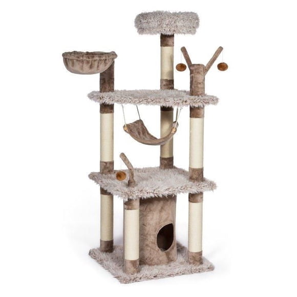 Prevue Pet Kitty Power paws Siberian Mountain Cat Tower