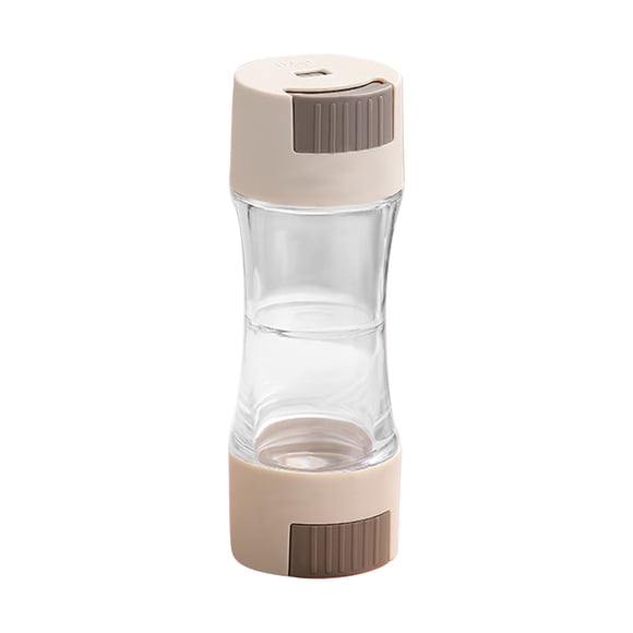 Ohufall Outdoor Portable Double Head Seasoning Bottle Household Kitchen Tools Spice Container For Camping