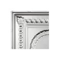 thumbnail image 1 of Fasade Easy Installation Rosette Brushed Aluminum Glue Up Ceiling Tile/ Ceiling Panel (12" X 12" Sample), 1 of 1